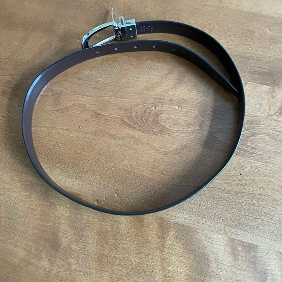 Classic Leather belt reversible - Picture 2 of 4